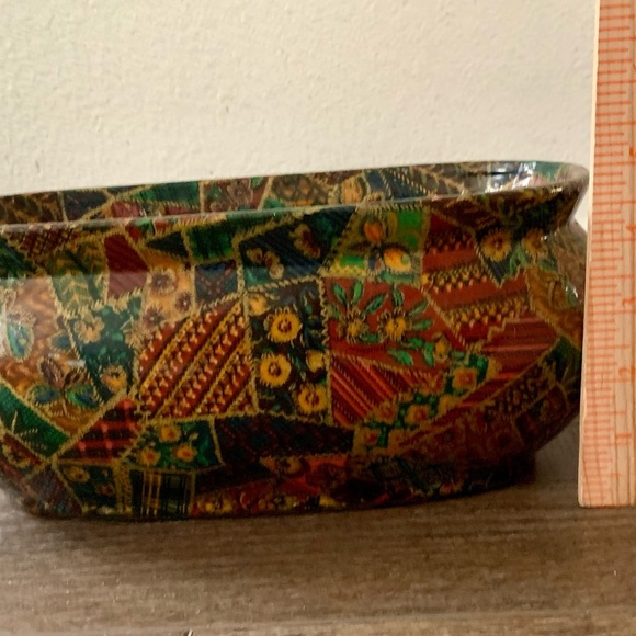 Decoupaged Patchwork Planter - Picture 2 of 10